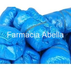 Calzas (cubrezapatos) polietileno azul talla única 10 unidades - Imagen 1