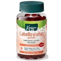 Kneipp cabello y Uñas gummies 60 caramelos de goma sabor fresa - Imagen 1