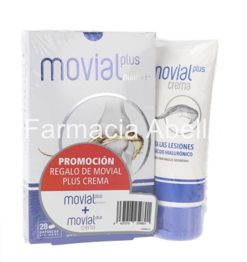 Movial Plus fluidart 28 cápsulas + crema de regalo - Imagen 1