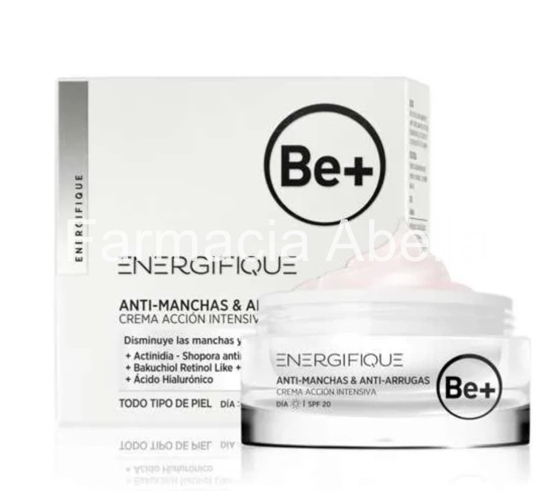 Be+Energific anti-manchas y anti-arrugas spf 20 50ml - Imagen 1