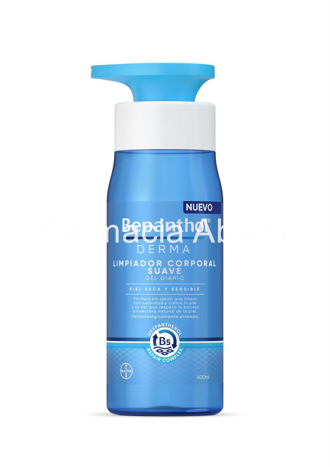 Bepanthol derma limpiador corporal suave 400 ml - Imagen 1