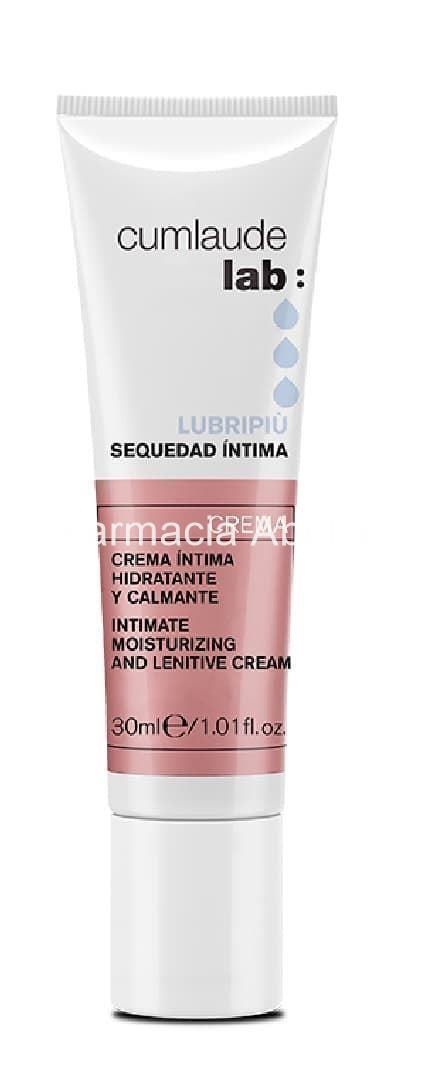 Cumlaude lab lubripiu  sequedad íntima crema 30 ml - Imagen 1