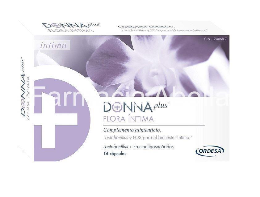 DONNAplus+ Flora Íntima 14 cápsulas - Imagen 1