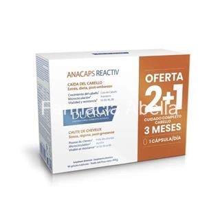 Ducray pack Anacaps reactiv 2+1 cajas de 30 cápsulas - Imagen 1