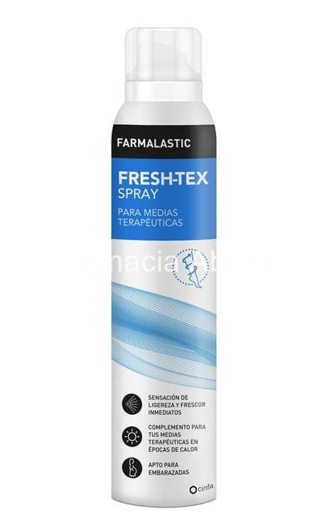 Farmalastic Fresh-Tex spray refrescante para piernas 200 ml - Imagen 1