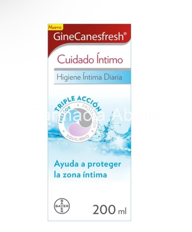 GineCanesfresh gel de higiene íntima de uso diario 200 ml - Imagen 2