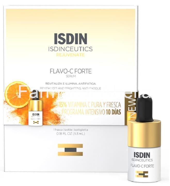 Isdinceutics Flavo-C forte sérum vitamina C  10 días 5,3 ml +age repair 25 ml - Imagen 1