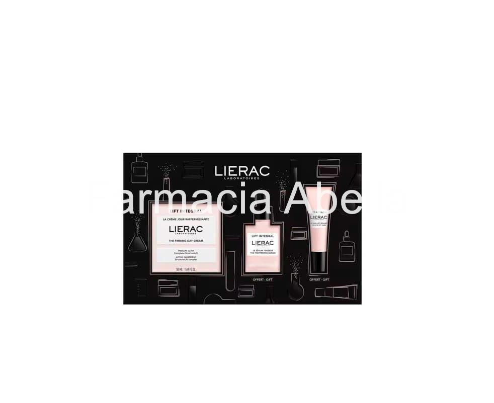 Lierac set Lift integral crema de día + serum 15ml + contorno de ojos 7,5 ml - Imagen 1