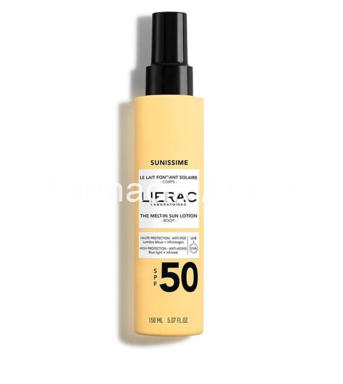 Lierac sunissime leche fundente Spf 50 150 ml - Imagen 1