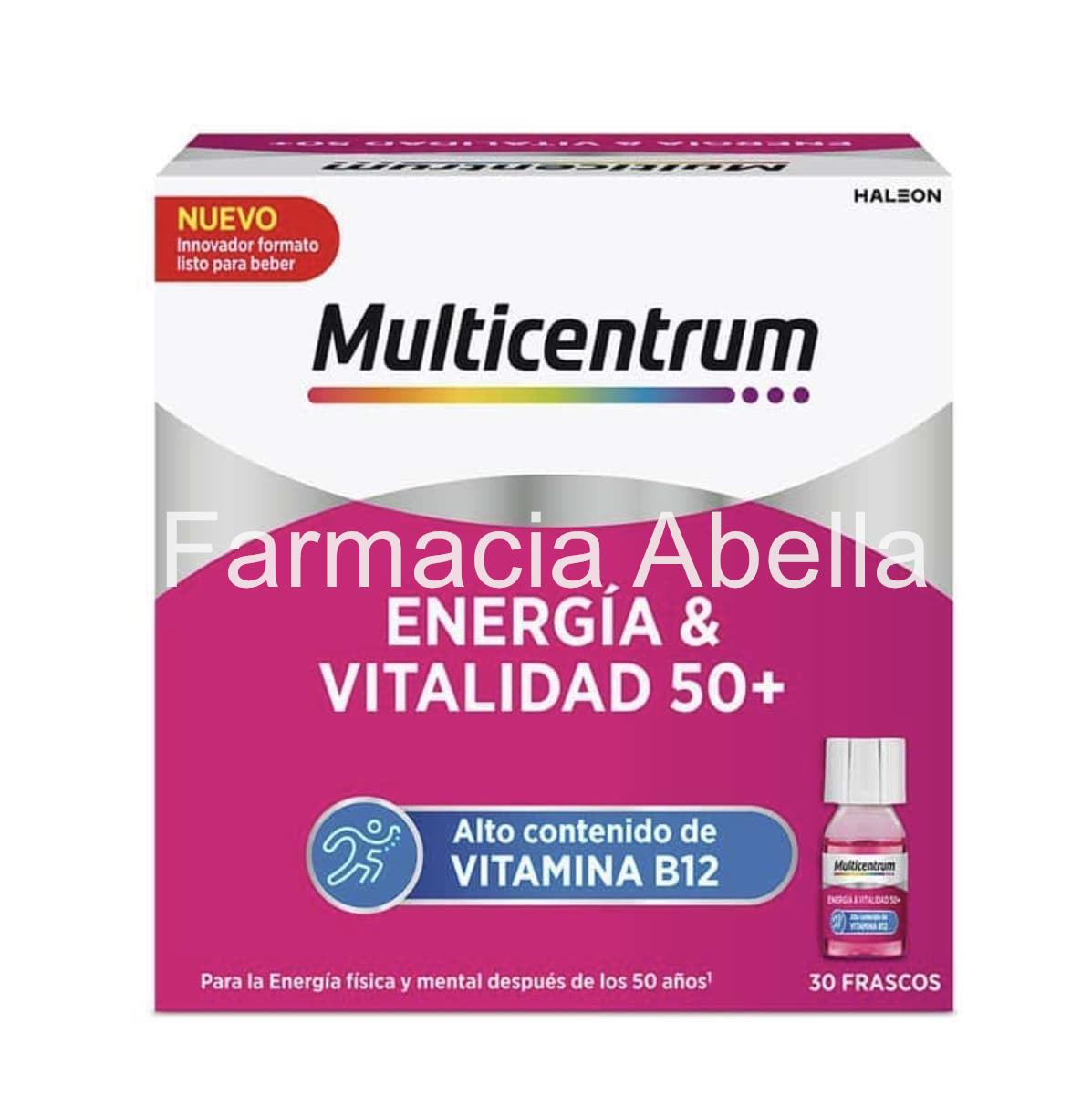 Multicentrum energía & vitalidad 50+ 7 ml x 30 frascos - Imagen 1