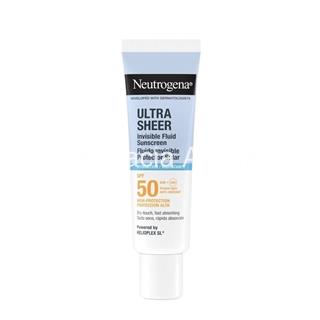Neutrogena ultra sheer fluido invisible hidratante protector solar facial SPF 50 50ml - Imagen 2