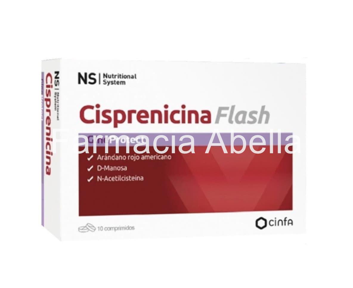 Ns Cisprenicina flash gine protect 10 comprimidos - Imagen 1
