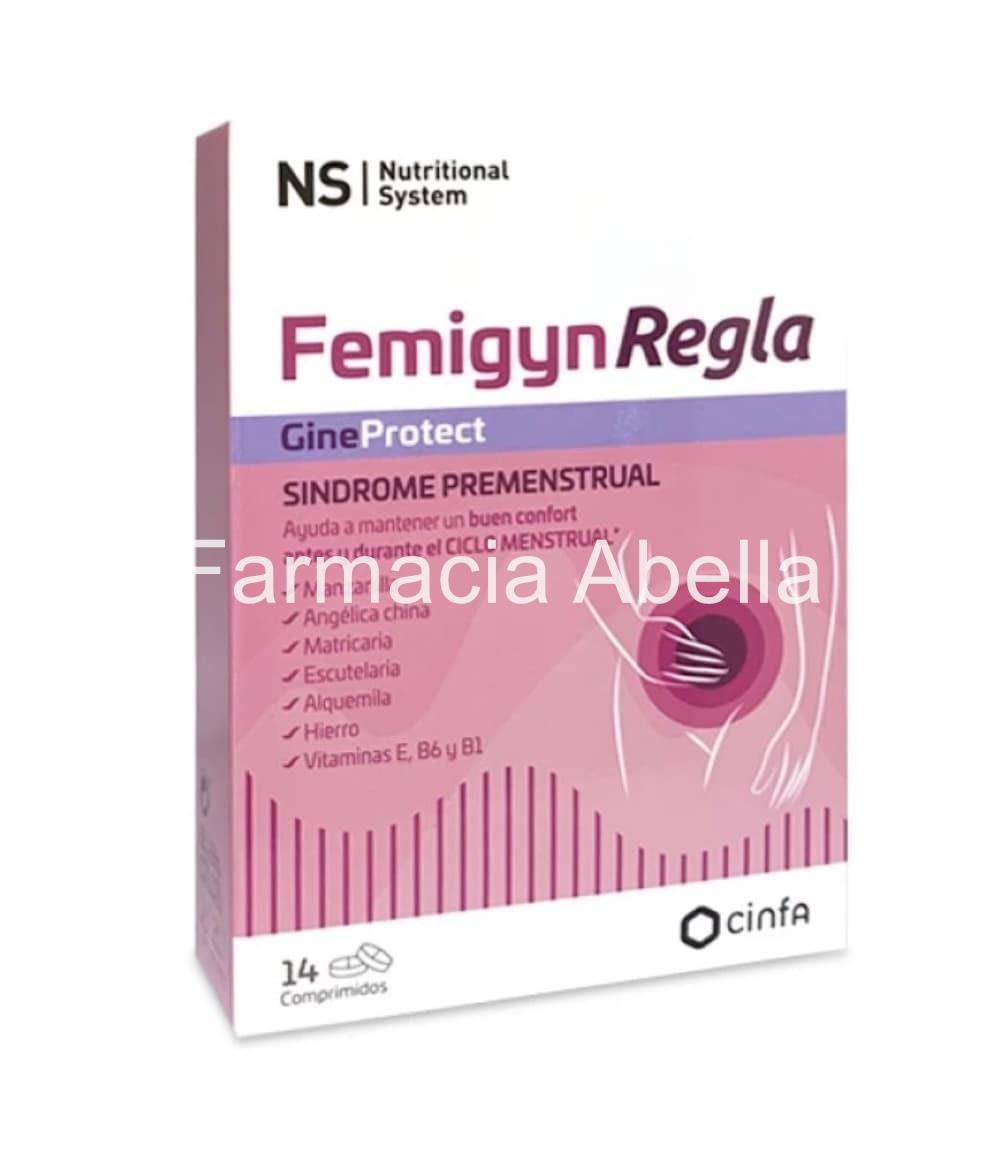 Ns Femigyn Regla  gine protect 14 comprimidos - Imagen 1