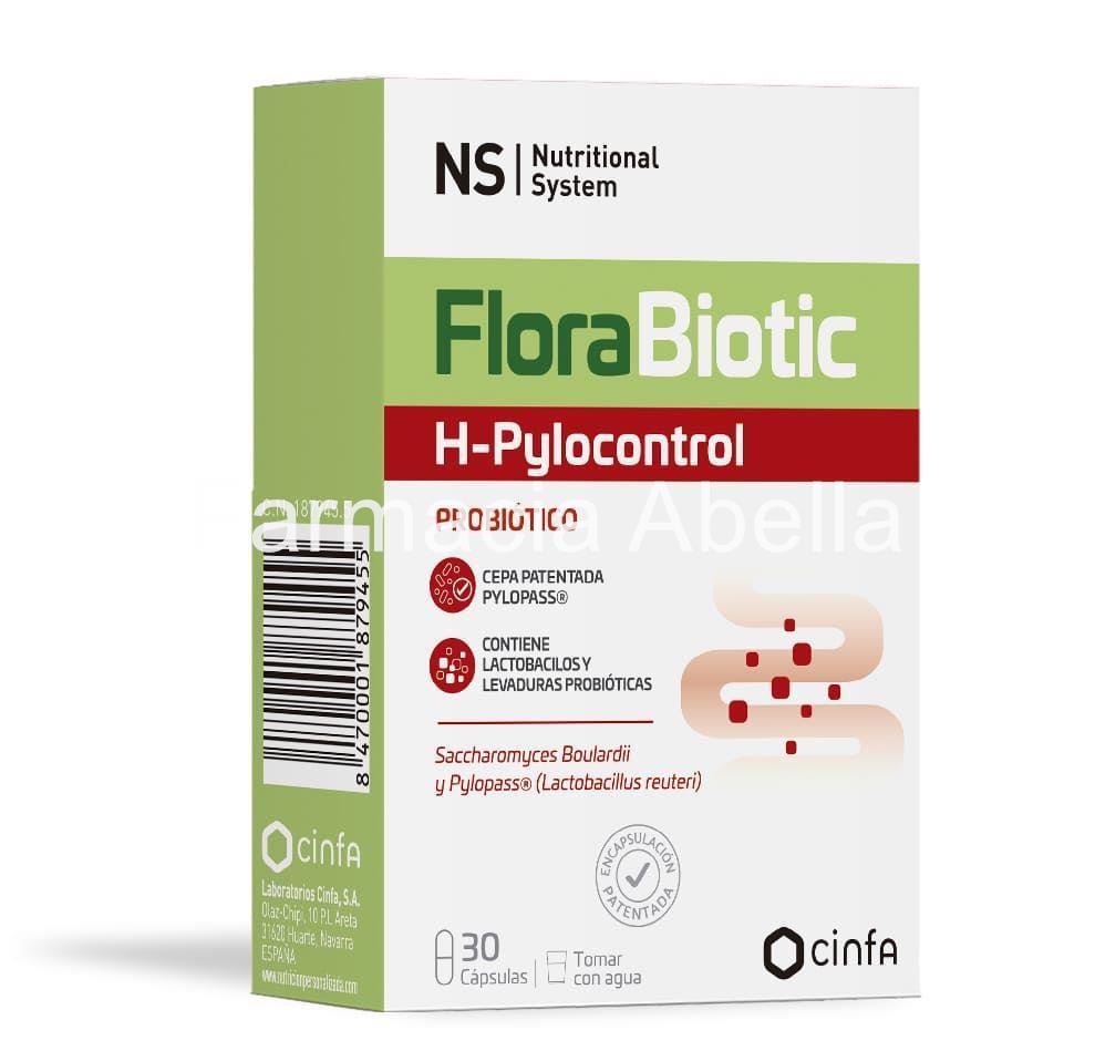 Ns Florabiotic Pylocontrol probiótico 28 cápsulas - Imagen 1