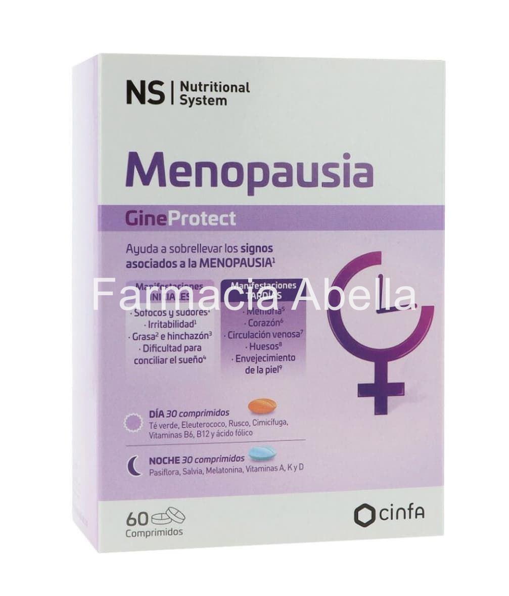 NS Menopausia gine protec 60 comprimidos - Imagen 1