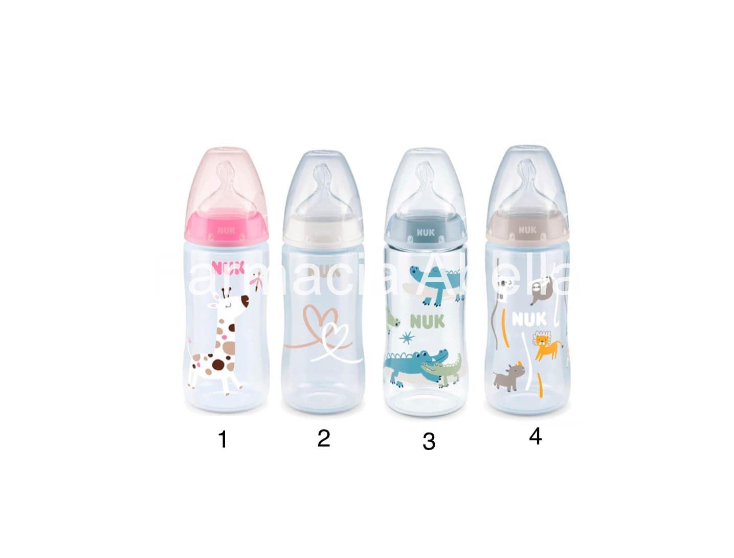 Nuk BIBERON FC PP LÁTEX 6-18M 300ML - Imagen 1