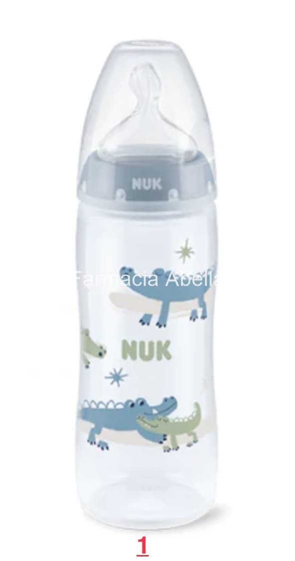 Nuk biberón first choice+ control temperature 6-18 m silicona 360 ml - Imagen 3