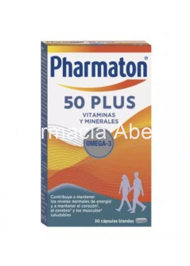 Pharmaton 50 plus 30 cápsulas blandas - Imagen 1