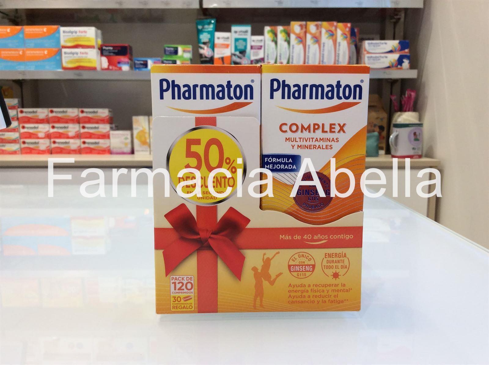 Pharmaton complex  pack promocional 120 comprimidos - Imagen 1