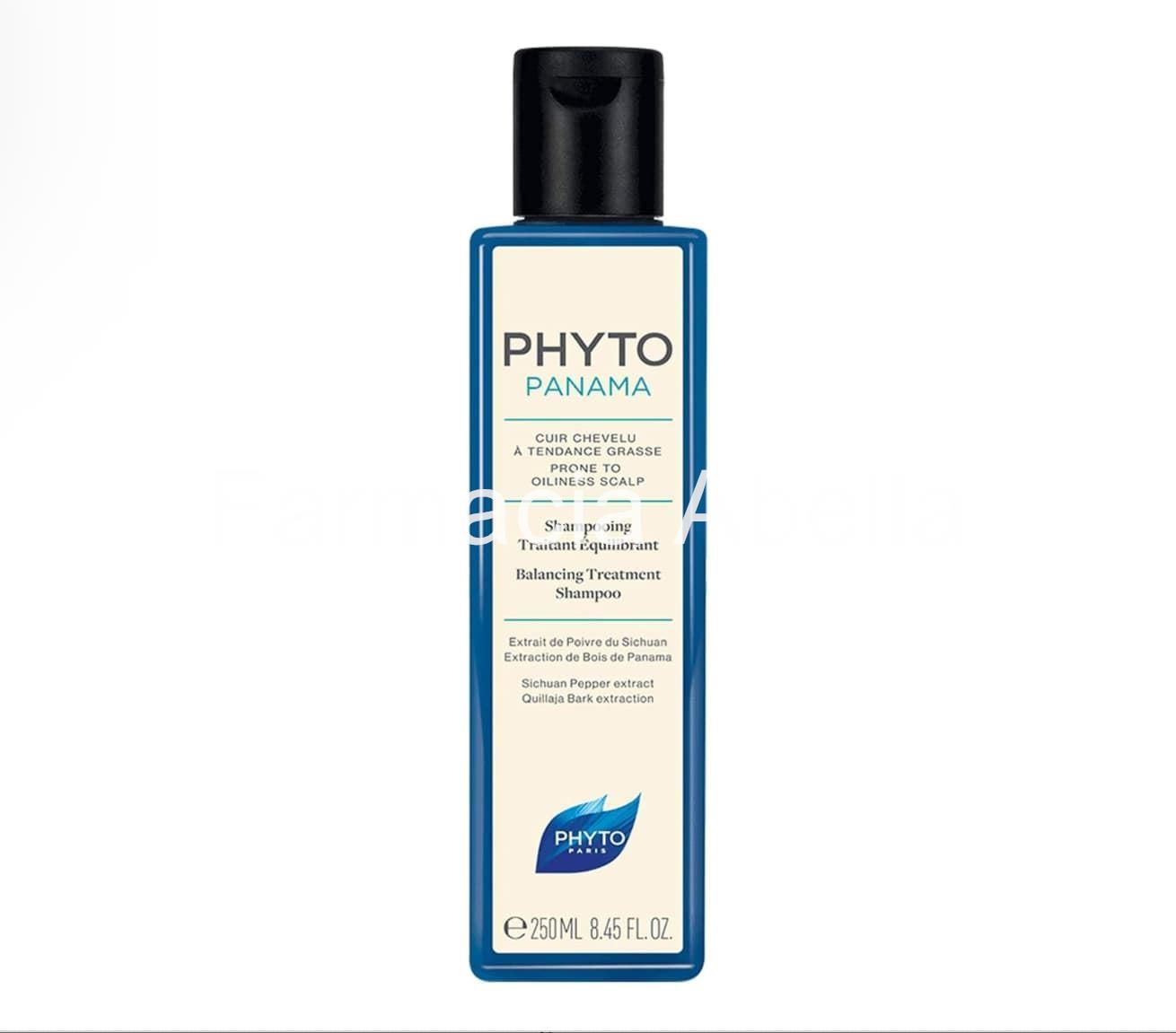 Phyto Panama champú equilibrante cuero cabelludo graso 250 ml - Imagen 1