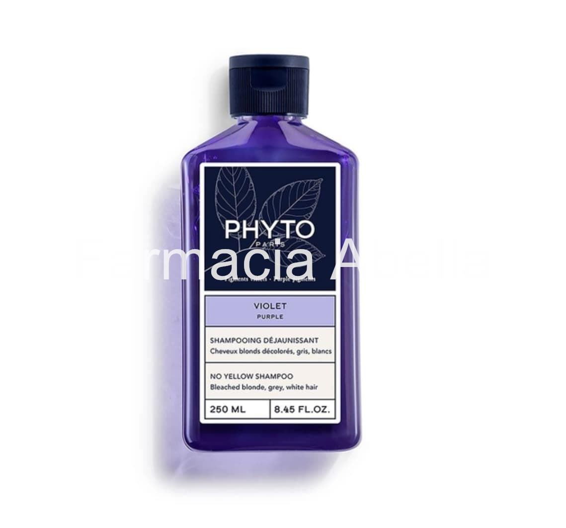 Phyto Violet champú para cabellos grises 250 ml - Imagen 1