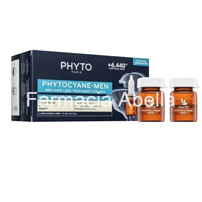 Phytocyane anti-caída hombre 12 ampollas - Imagen 1