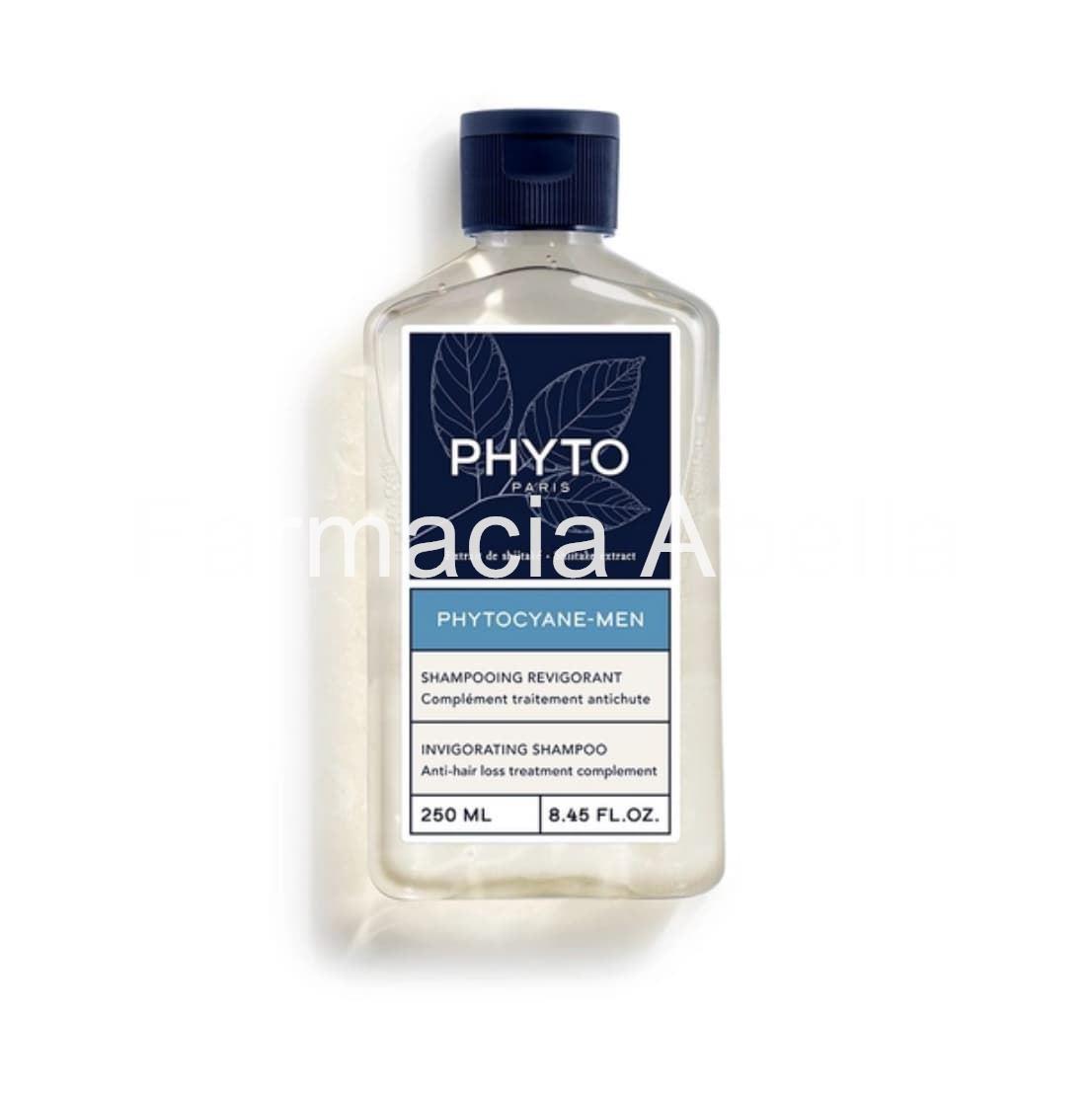 Phytocyane-Men champú revitalizante 250 ml - Imagen 1
