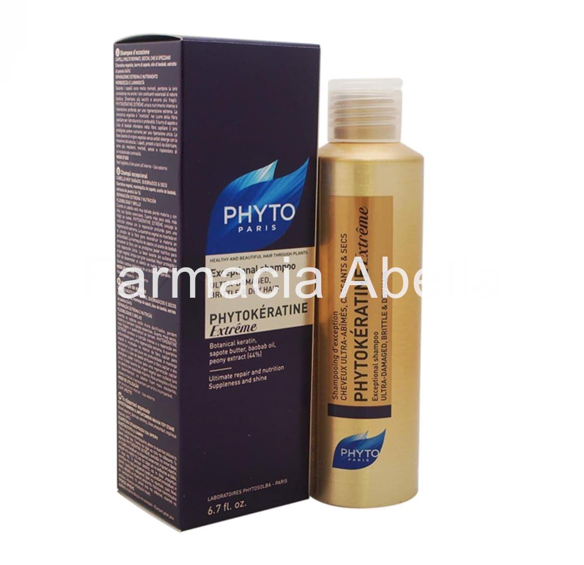 Phytokeratine extreme champú para cabellos muy secos 200 ml - Imagen 1