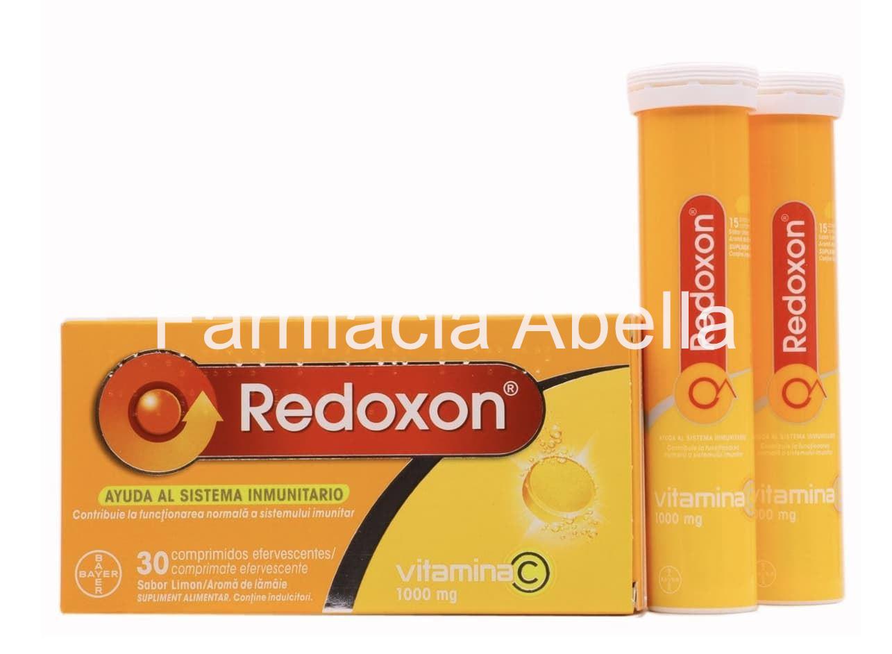 Redoxon 1g vitamina C 30 comprimidos efervescentes sabor limón - Imagen 1