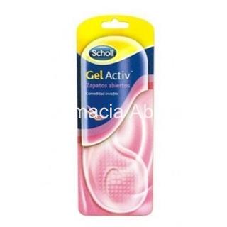 Scholl Plantillas Gel Active Zapatos Abiertos 35-40,5 - Imagen 1