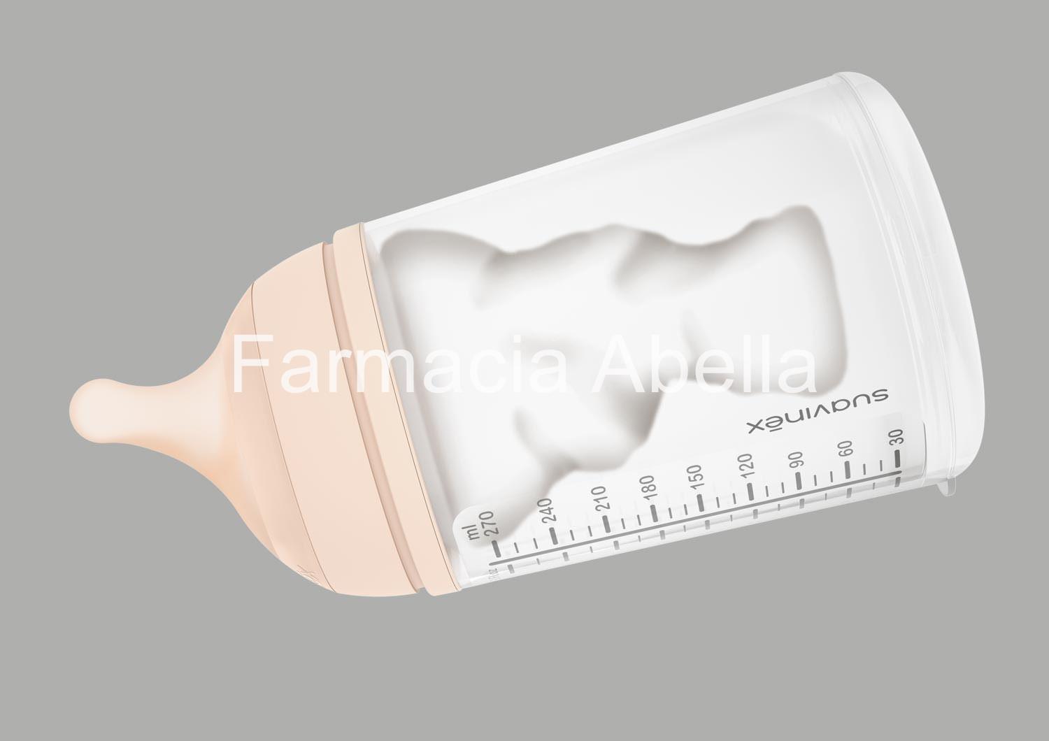 Comprar suavinex biberón tetina anatómica látex 0-6 m 270 ml a precio online