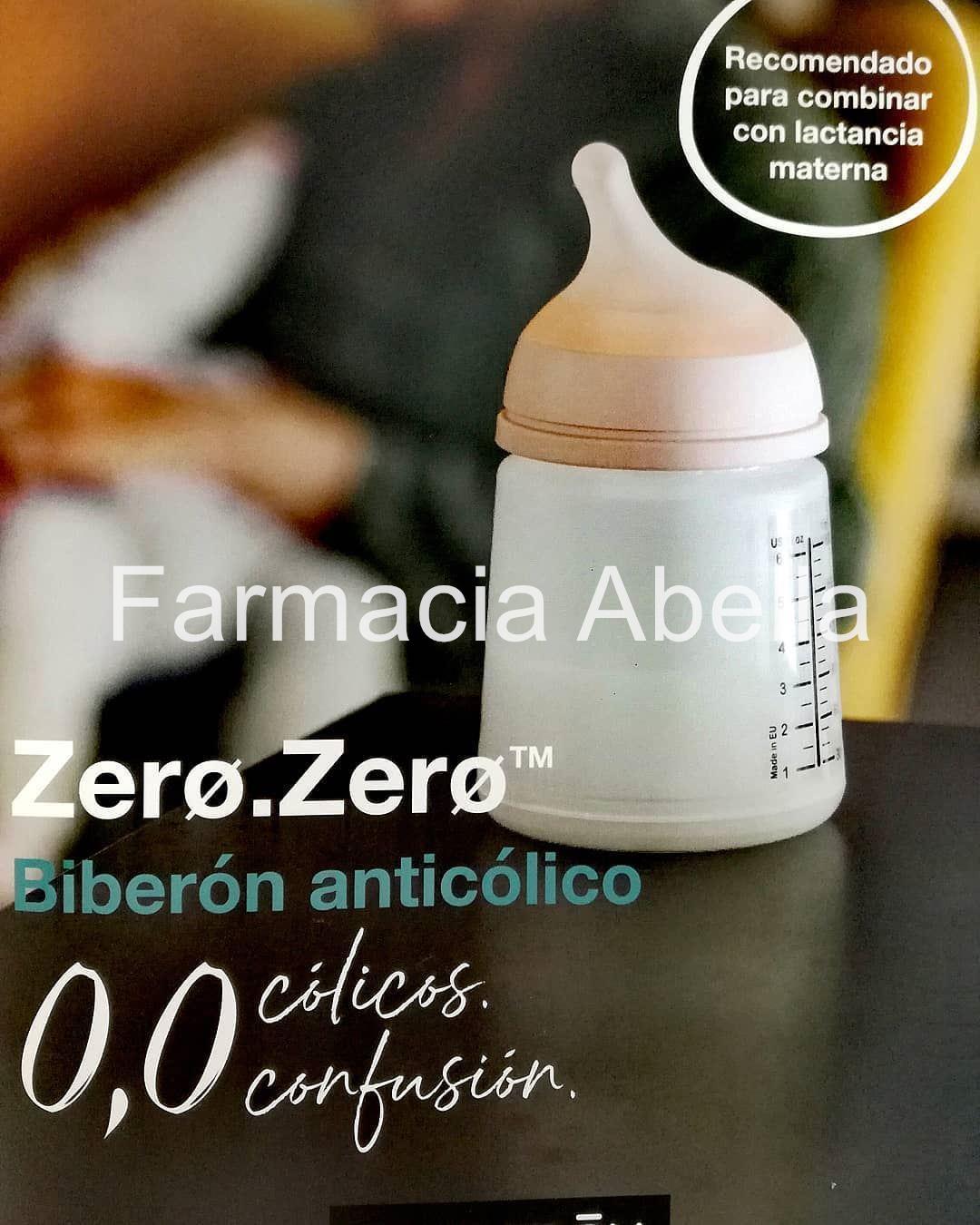 SUAVINEX Biberón Zero Anticólico + 3 meses Flujo Medio