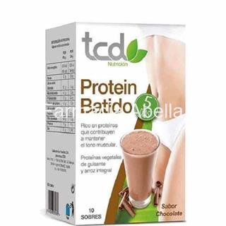 Tcd batido proteínas vegano sabor chocolate 10 sobres - Imagen 1