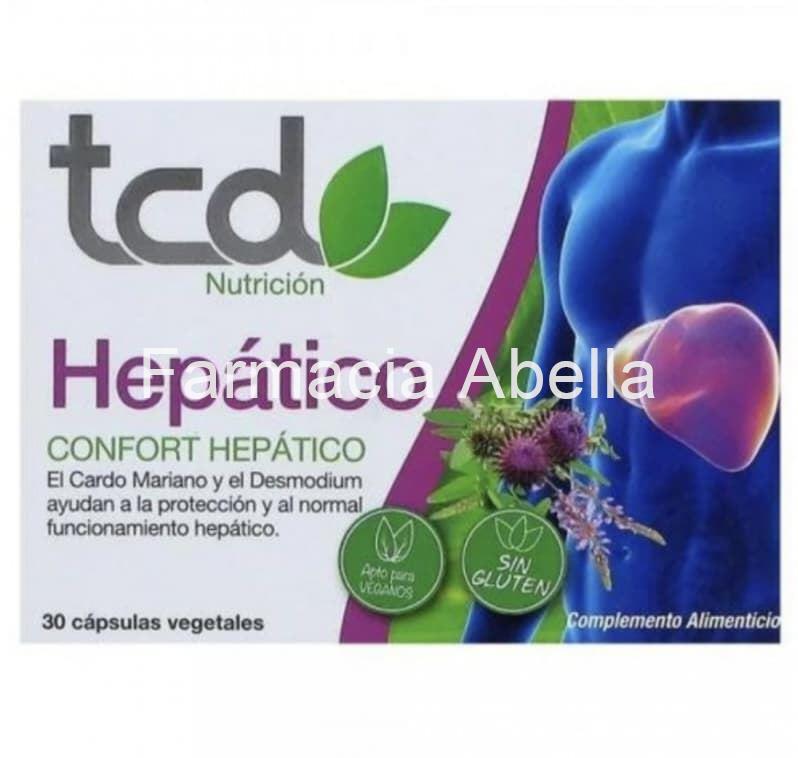 Tcd hepático 30 cápsulas vegetales - Imagen 1